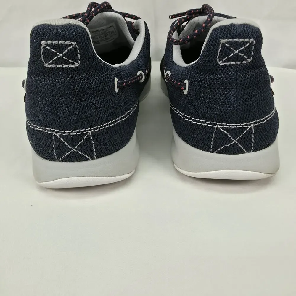 Columbia PFG Delray Mens 10.5 Navy Boat Shoes Lace Up Casual Deck Comfort